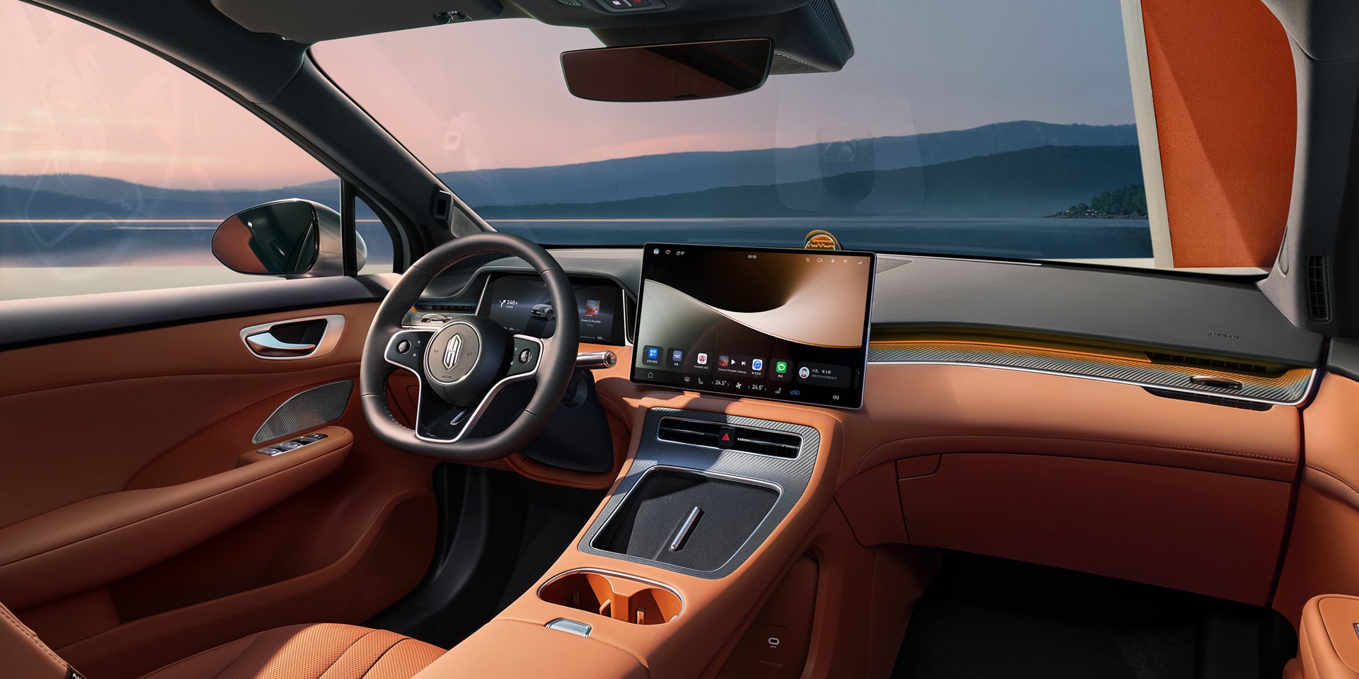 SAIC H5 in Burnt Orange interior