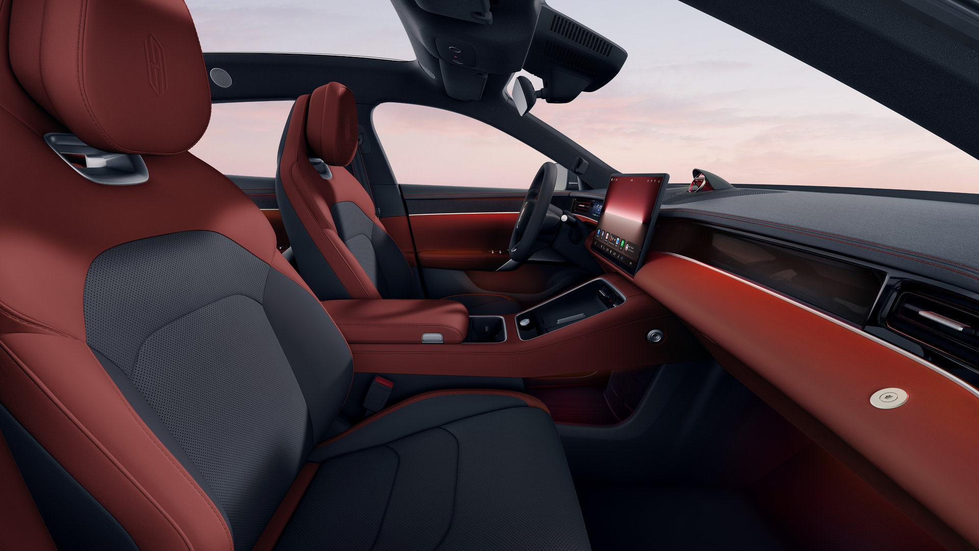 SAIC Z7-Z7T Red Interior