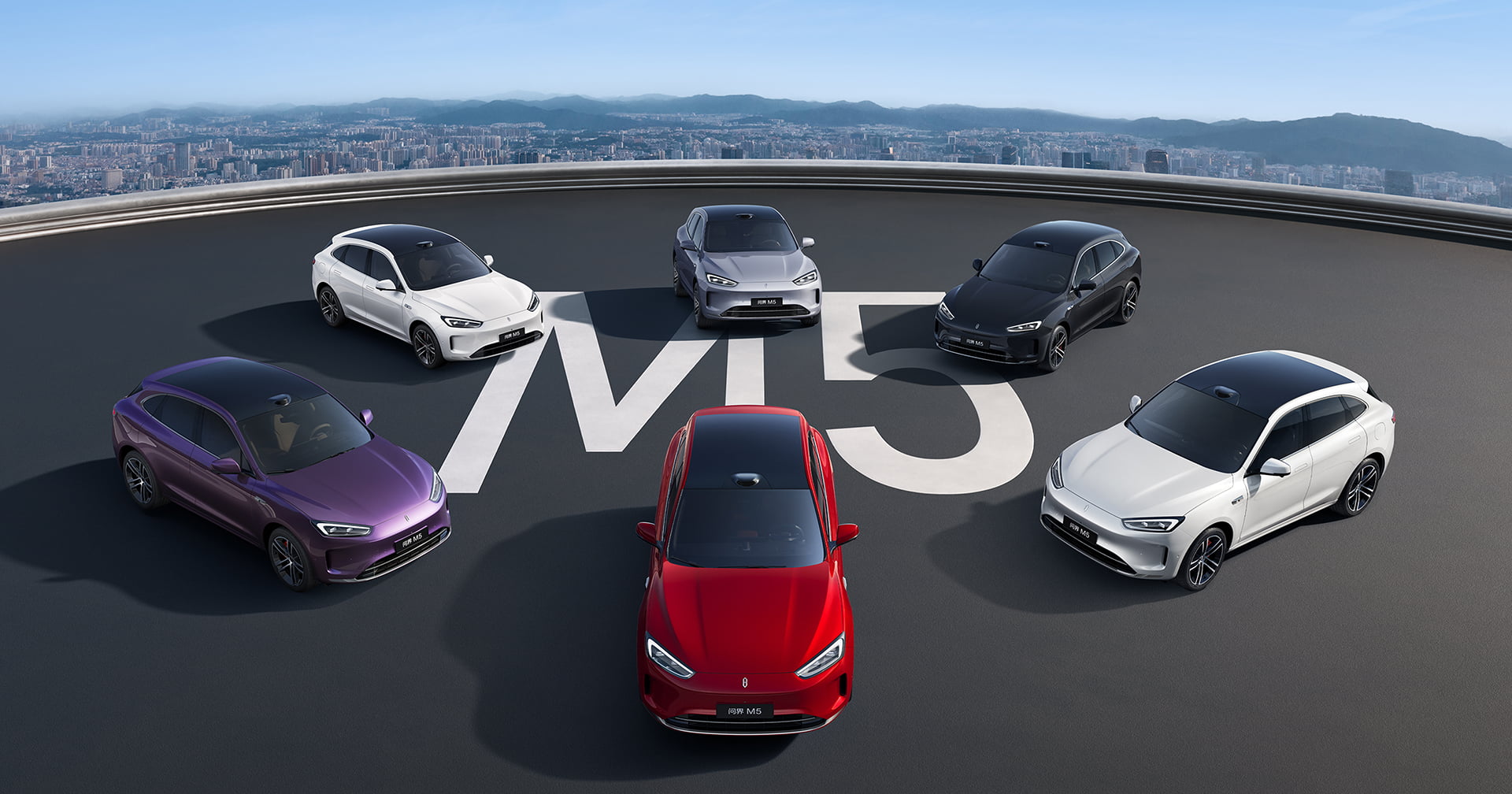 AITO New M5 Ultra Exterior Colors