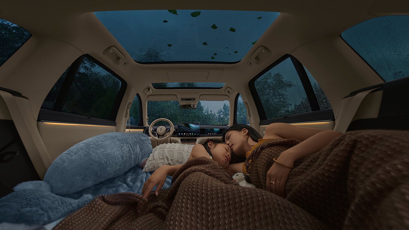 AITO M7 Bed Mode