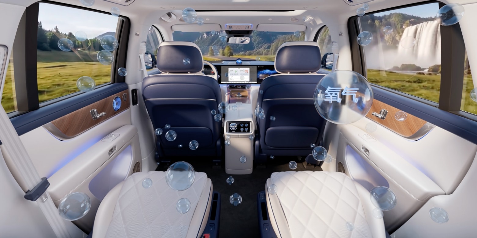 AITO M9 In-Car Oxygen Oasis