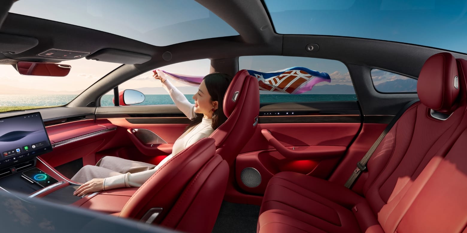Luxeed New S7 with Huawei Yuezhang Audio System