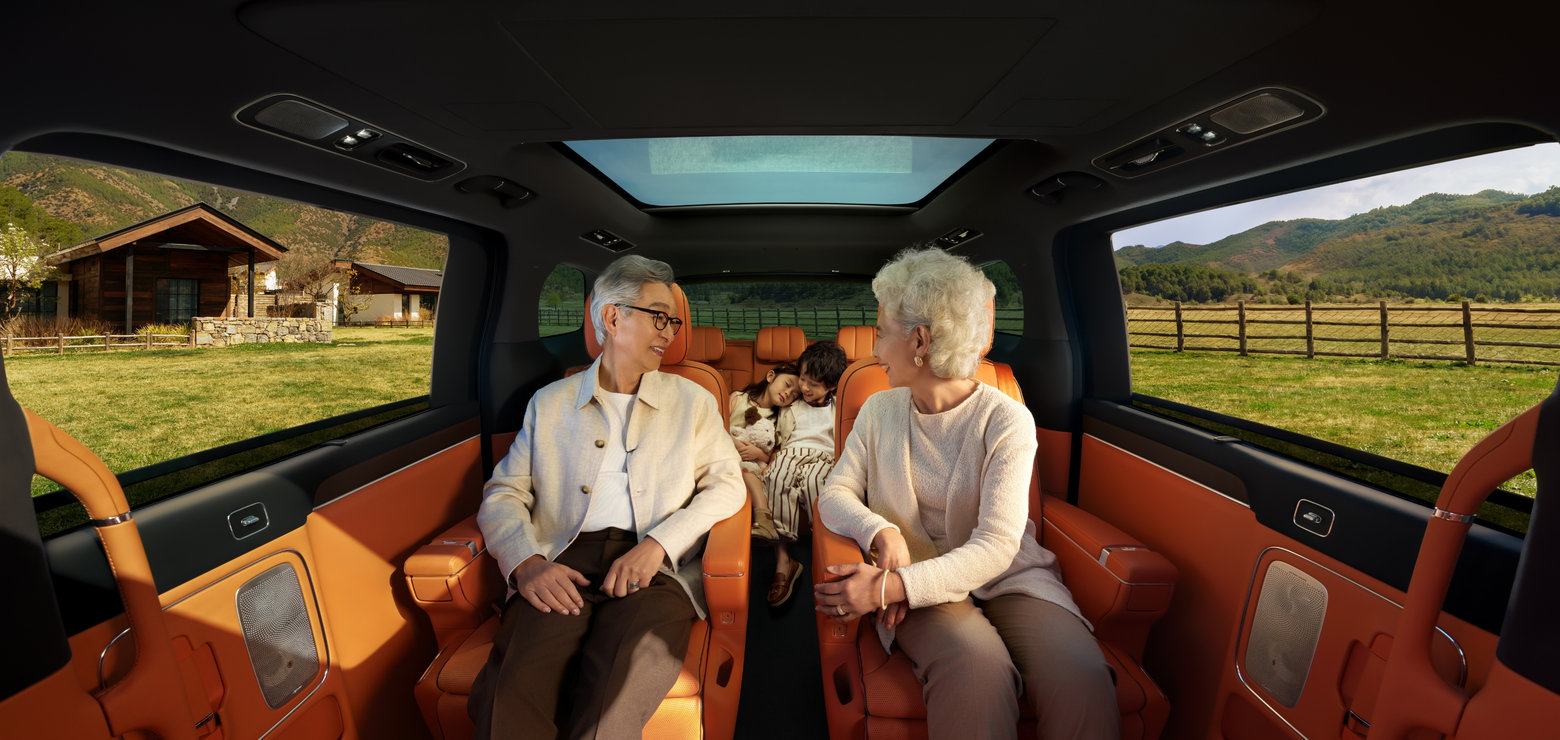 Luxeed V9 Ultra-Spacious Space