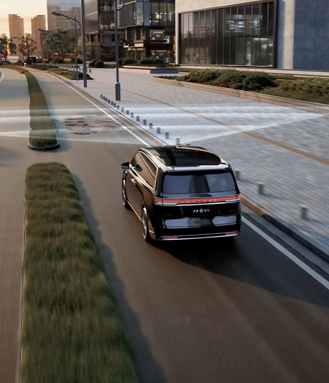 Luxeed V9 Road Preview System Road Condition Recognition