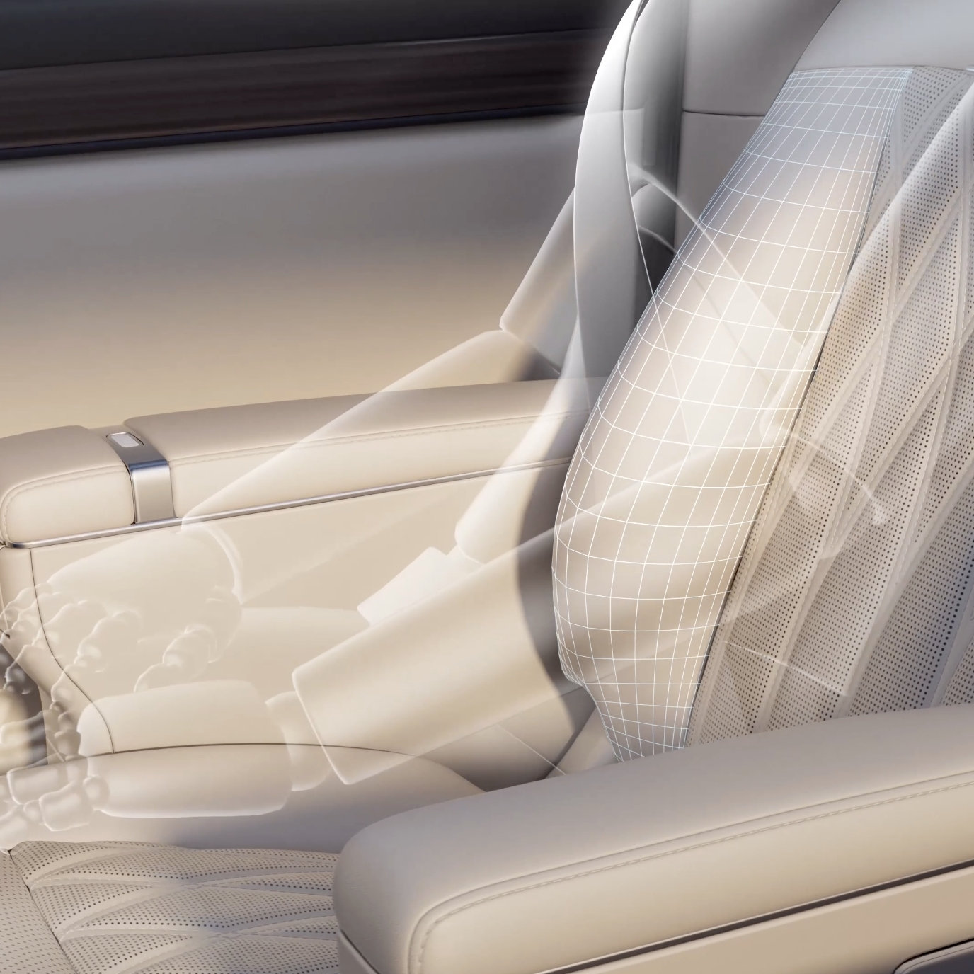 Luxeed V9 Second-Row Ergonomic Side Support