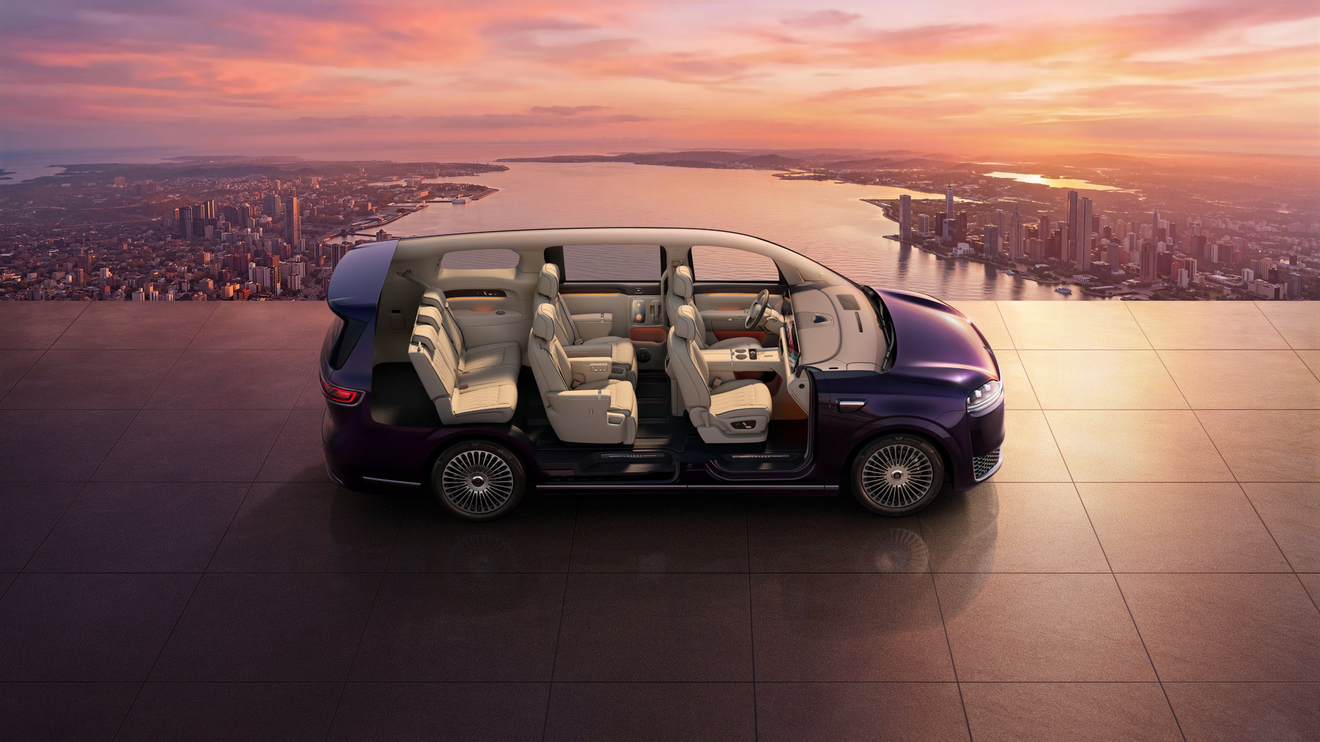 Luxeed V9 6033L Ultra-Large Cabin Space