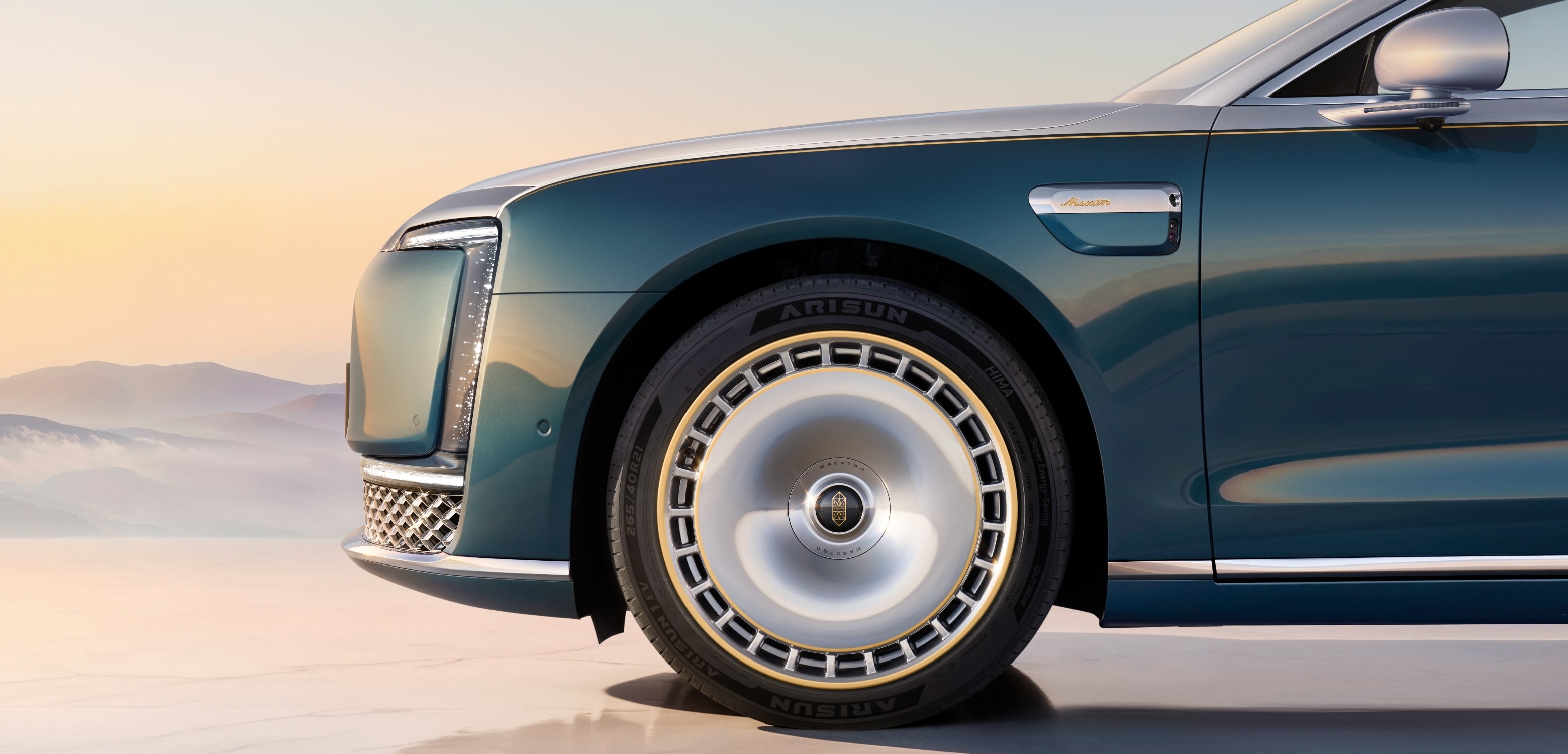 Maextro S800 Grand Design – Sunbeam Golden Ring Forged Wheel