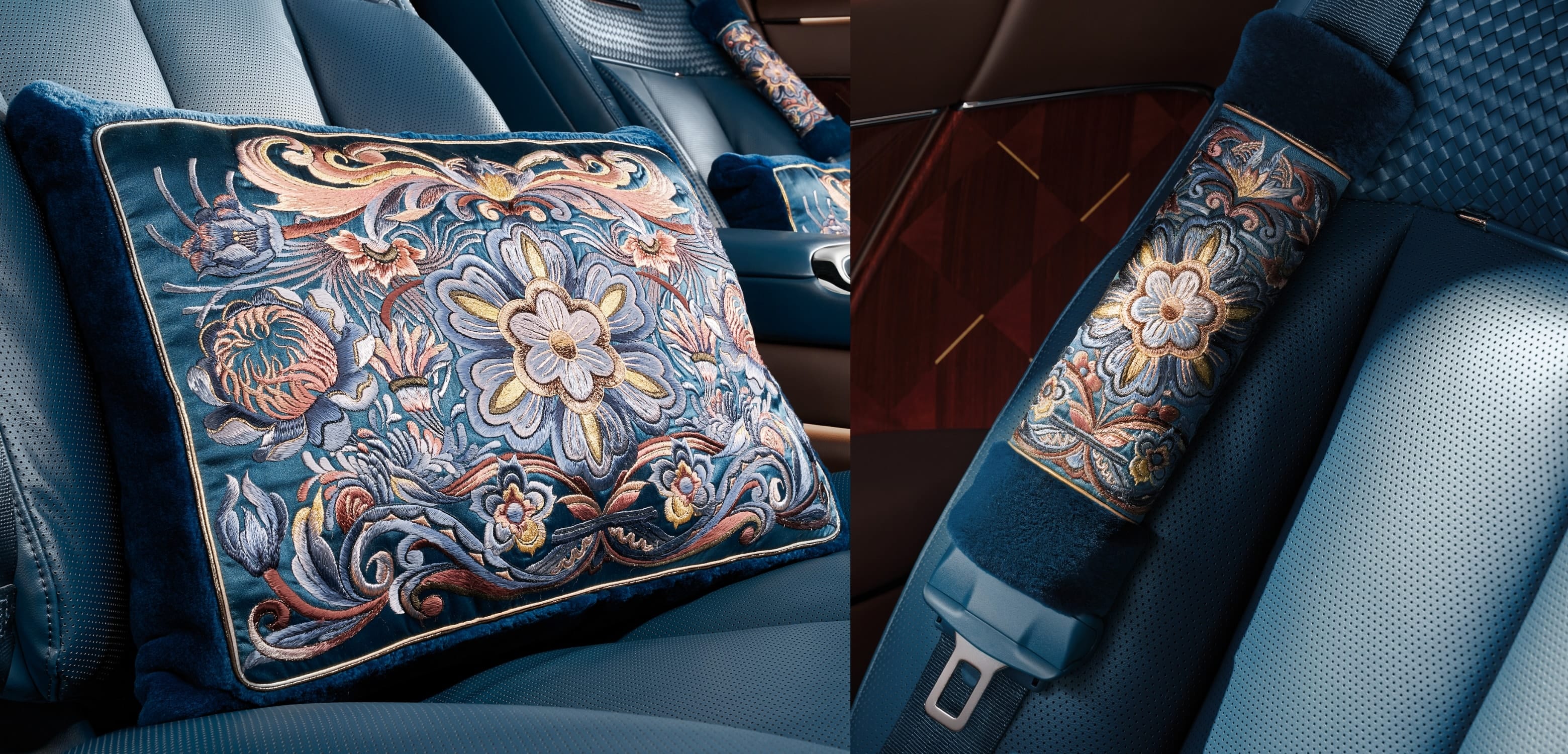 Maextro S800 Grand Design Signature Grand View Splendid Flora Lumbar Support, Splendid Flora Seat Belt Trim